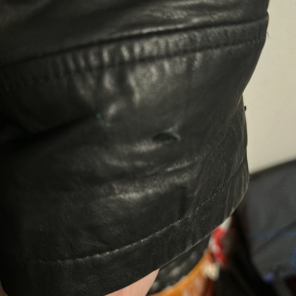 Pelle studio men’s leather belted jacket size XL - Picture 4 of 6